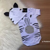 Touca de zebra