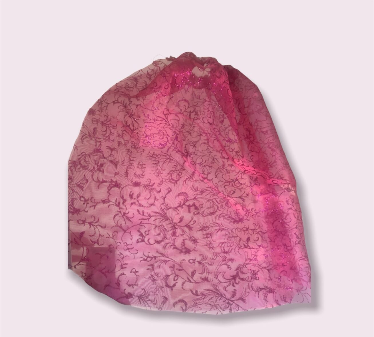Capa rosa brilhosa