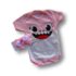 Laço baby shark rosa
